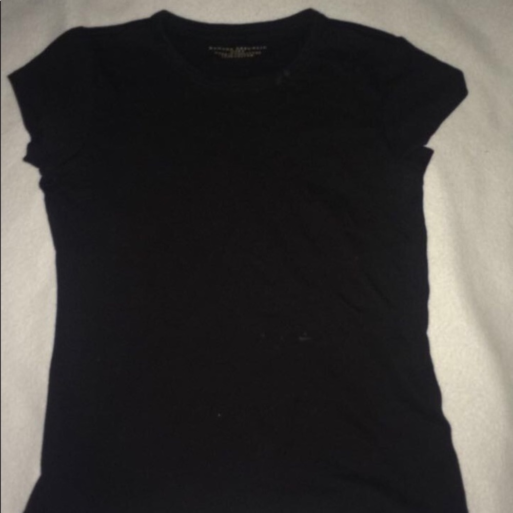 banana republic black tee